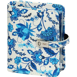 Kalpa 1311-78 Pocket Organizer Bloemen Delfts Blauw 1 week per 2 paginas 2025-2026