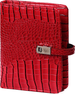 Kalpa 1401-62 mini-organisator Croco Rood 1 week per 2 paginas 2024-2025-2026