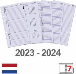 Kalpa 6217-23-24 Personal Organizer Agenda Inleg Week NL EN 2023 24