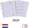Kalpa 6227-24 Senior Agenda Planner Vulling 1 Week per 2 Paginas NL 2024