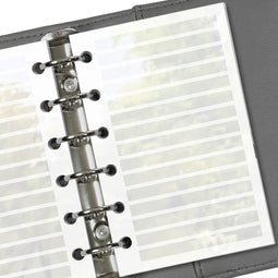 Kalpa 6238-24 Pocket 6 Ring Diary Inleg 1 Week per 2 Paginas NL EN 2024