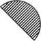Kamado Joe - Cast Iron - Grid - Gietijzeren Rooster - Half Moon - Classic