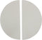 Kamado Joe Ceramic Halved Heat Deflecors (set van 2)