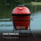 Kamado Joe Jr Grill Kamadobarbecue - Rood