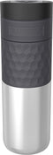 Kambukka Etna Grip Thermosbeker 500 ml - makkelijk reinigen - lekvrije Koffiebeker - Zilver