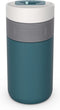 Kambukka Etna Thermosbeker 300 ml - Koffiebeker To Go - makkelijk reinigen - lekvrije Koffiebeker - Theebeker - Travel Mug - Groen-Blauw