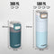 Kambukka Etna Thermosbeker 300 ml - Koffiebeker To Go - makkelijk reinigen - lekvrije Koffiebeker - Theebeker - Travel Mug - Groen-Blauw