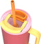 Kambukka Rio - Tumbler 950ml - Pink Papaya waterfles met Telescopisch rietje - Lek proof - BPA vrij