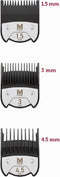Kammen- en borstelset Wahl Moser 1801-7010 (1.5/3/4.5 MM)