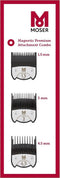Kammen- en borstelset Wahl Moser 1801-7010 (1.5/3/4.5 MM)