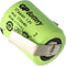 KAN 1 / 3AAA Micro 1,2 volt 150 mAh NiMH met soldeertag Z-vorm