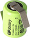 KAN 1 / 3AAA Micro 1,2 volt 150 mAh NiMH met soldeertag Z-vorm