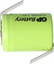 KAN 1 / 3AAA Micro 1,2 volt 150 mAh NiMH met soldeertag Z-vorm