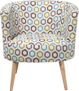 ODENZEN - Fauteuil - Multicolor - Polyester