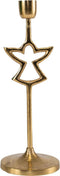 Kandelaar Engel Metaal Goud Ø10x28cm