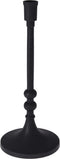 Kandelaar - zwart - kaars - 31 cm hoog - woondecoratie - kerst