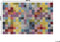 KANDIRA - Laagpolig vloerkleed - Multicolor - 140 x 200 cm - Wol