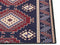 KANGAL - Loper tapijt - Blauw/Rood - 80 x 300 cm - Polyester