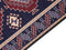 KANGAL - Loper tapijt - Blauw/Rood - 80 x 300 cm - Polyester