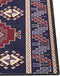 KANGAL - Loper tapijt - Blauw/Rood - 80 x 300 cm - Polyester