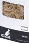 Kangaro elastiek - nr. 16 - 60 x 1,5 mm - 500 gram - naturel elastieken - elastiekjes - K-5006-500