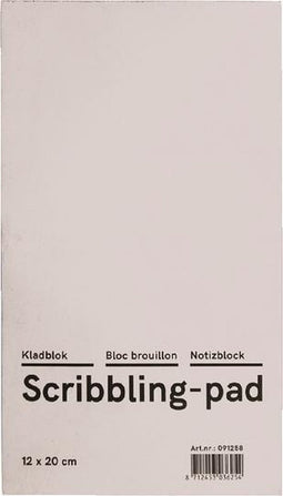 Kangaro kladblok 200vel 20x11,5cm 10st