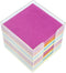 Kangaro memokubus - 9,5x9,5cm - gevuld - 700 vel gekleurd papier - K-6301