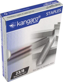 Kangaro nietjes 23/8 - 8mm - 50 vel - 2000 stuks - K-7500067