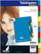 Kangaro tabbladen - A4 - 10-delig blanco - PP 120 micron - 4-gaats - A410