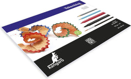 Kangaro tekenblok - A4+ - 24x32cm - 110 grams - 24 vel - wit - K-5586