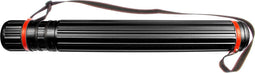Kangaro - tekenkoker - zwart - 8cm - uitschuifbaar 64 cm - 108 cm - schouderband - K-830201