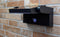 Kantelbare solar wandlamp Berlin met sensor en stelknop