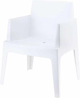 Kantinestoel Cubix Wit