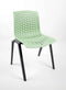 Kantinestoel Flex Frame Antraciet Zitting Groen