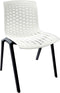 Kantinestoel Flex Frame Grijs Zitting Geel