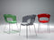 Kantinestoel Italiaans Design recyclebaar Doorschijnend lime