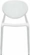 Kantinestoel of tuinstoel Italiaans design Antraciet