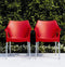 Kantinestoel of tuinstoel Modern recyclebaar Bruin
