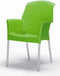 Kantinestoelen of tuinstoel Design recyclebaar Licht grijs