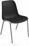 Kantinestoelen Rome kunststof stapelbaar beige