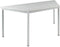 Kantinetafel basic 180cm breed 80cm diep grijs blad grijs frame rechthoekig