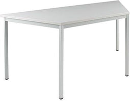 Kantinetafel Basic 200cm breed 100cm diep beuken blad zwart frame rechthoekig