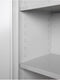 Kantoorkast of draaideurkast 195x92x50cm in antraciet staal