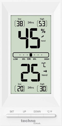 Kantoorthermometer - thermo hygrometer - Technoline WS 9129