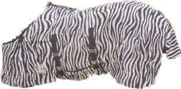 KANTRIE | Vliegendeken voor Paarden - Zebrapatroon - 75cm