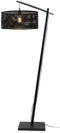 GOOD&MOJO Vloerlamp Java - Bamboe/Zwart - 75x50x176cm - - Staande lampen voor Woonkamer - Slaapkamer