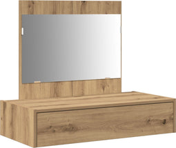 vidaXL - Wandhanger - Kaptafel - Artisan - Eiken - 83x40x70 - cm