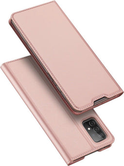 Dux Ducis - Pro Serie Slim wallet hoes -Geschikt voor Samsung Galaxy A52 / A52s - Rose Goud