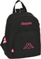 Kappa Casual Rugzak - Black And Pink - Dames - 13 L