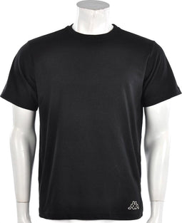 Kappa Kappa 2pack Short Sleeve Round Neck - Sportshirt - Mannen - Maat S - Zwart